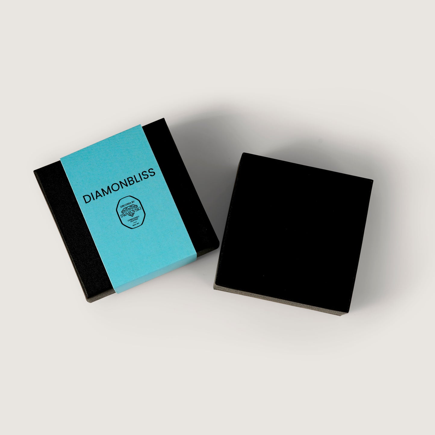 Diamonbliss Platinum Plated Sterling Silver Solitaire Round cut Stud Earrings| Embellished with Swarovski® Zirconia| 3 cttws