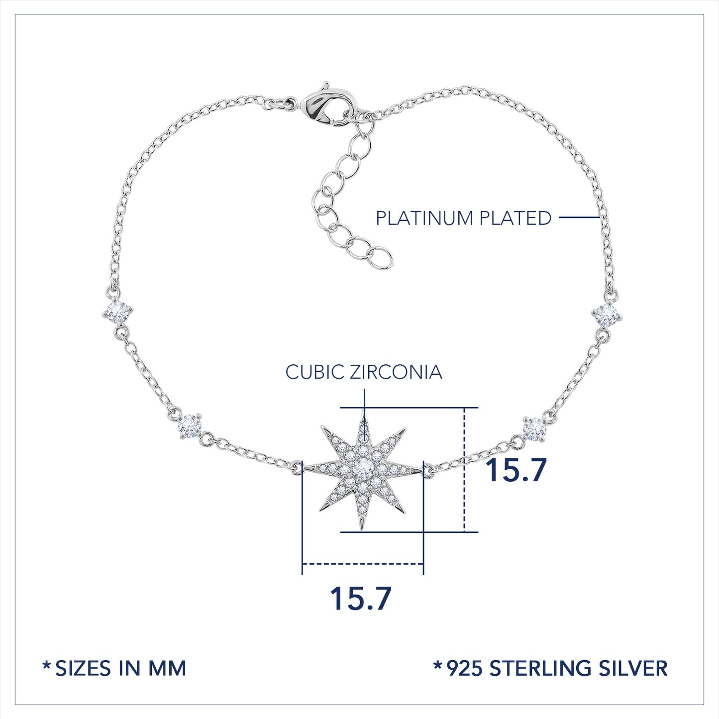 Marilyn Monroe Hollywood Star Bracelet