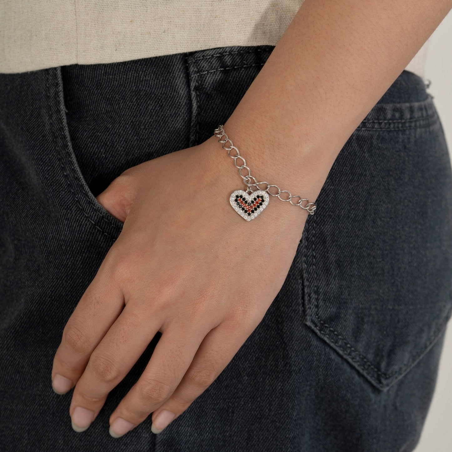 Diamonbliss Marilyn Monroe Heart Bracelet