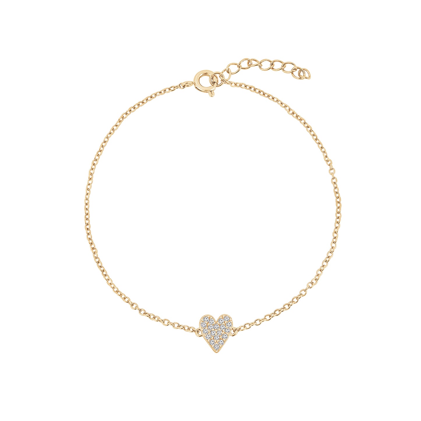 Marilyn Monroe Simple Heart Bracelet