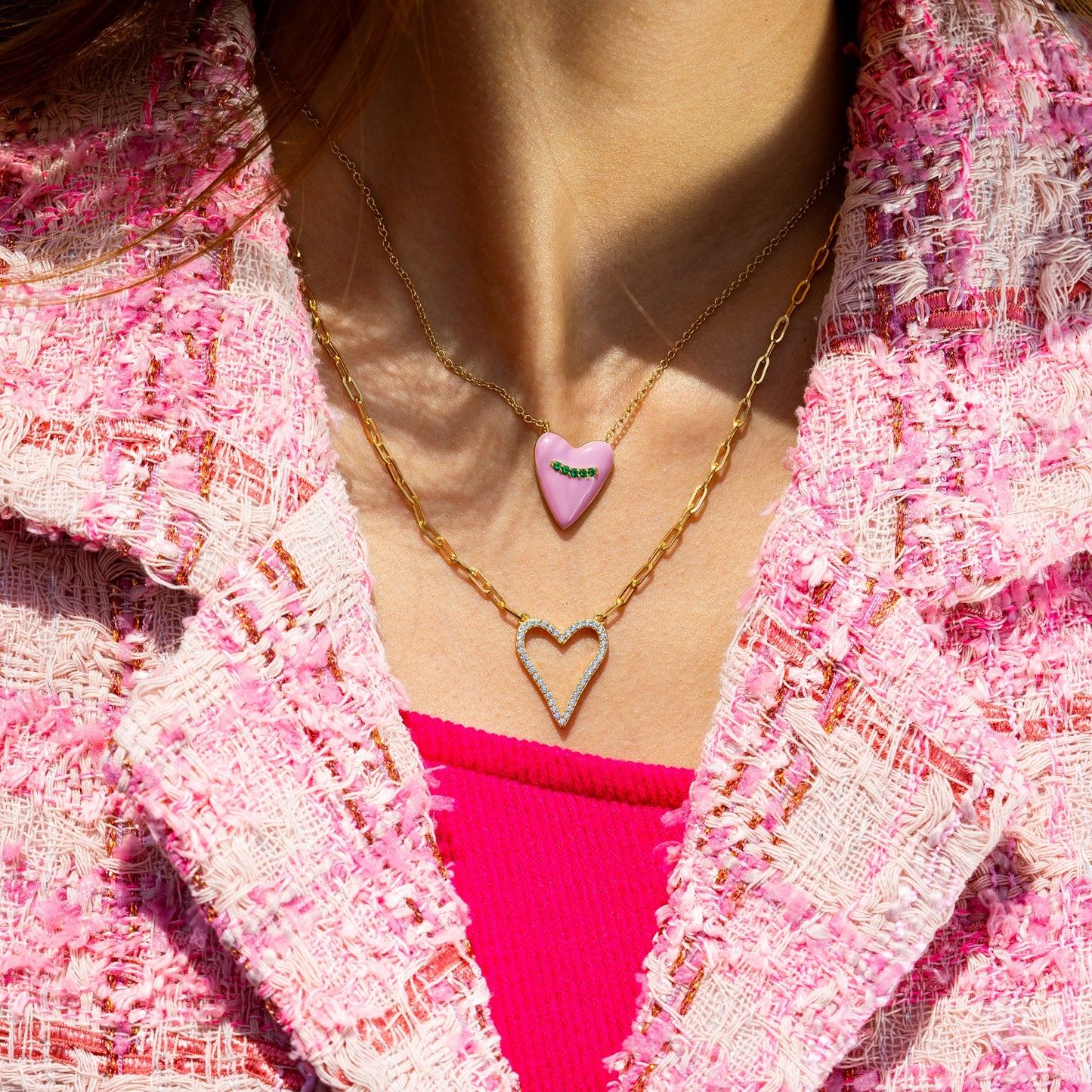 Marilyn Monroe Simple Heart Necklace