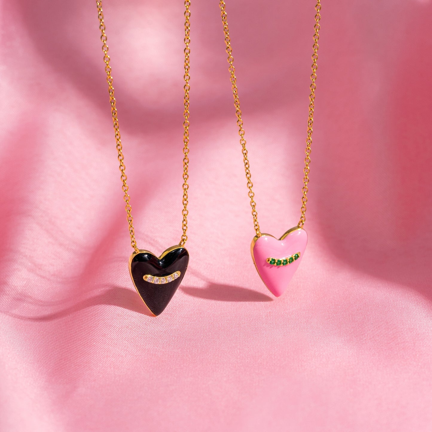 Puffy Heart Necklace