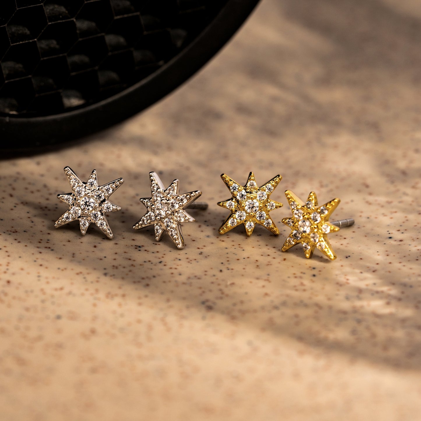 Starburst Stud Earrings
