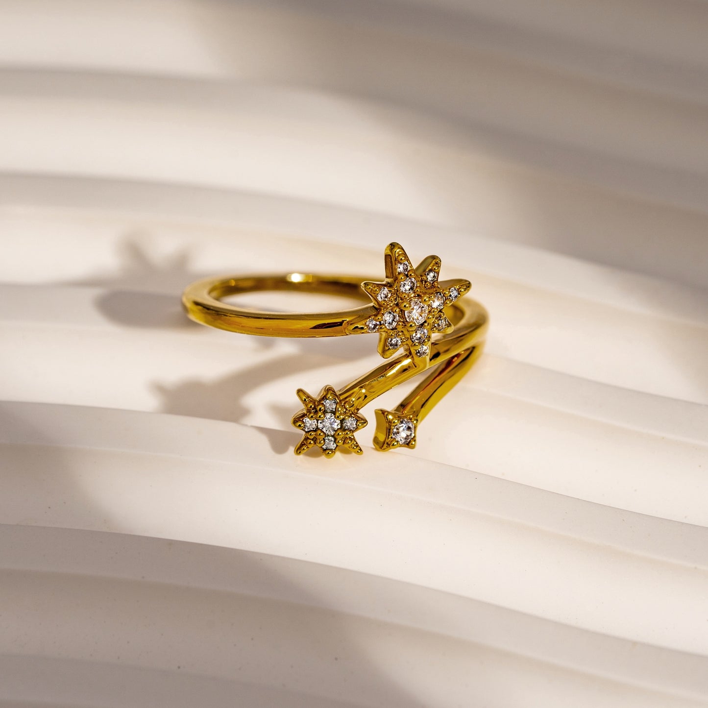 Starburst Trio Ring