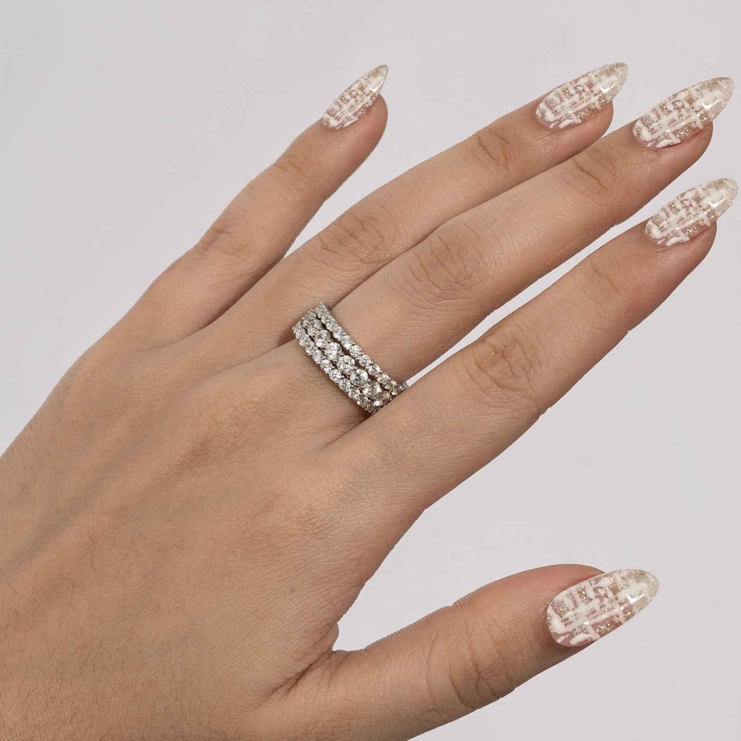 Marilyn Monroe Set of Three Eternity Band Ring