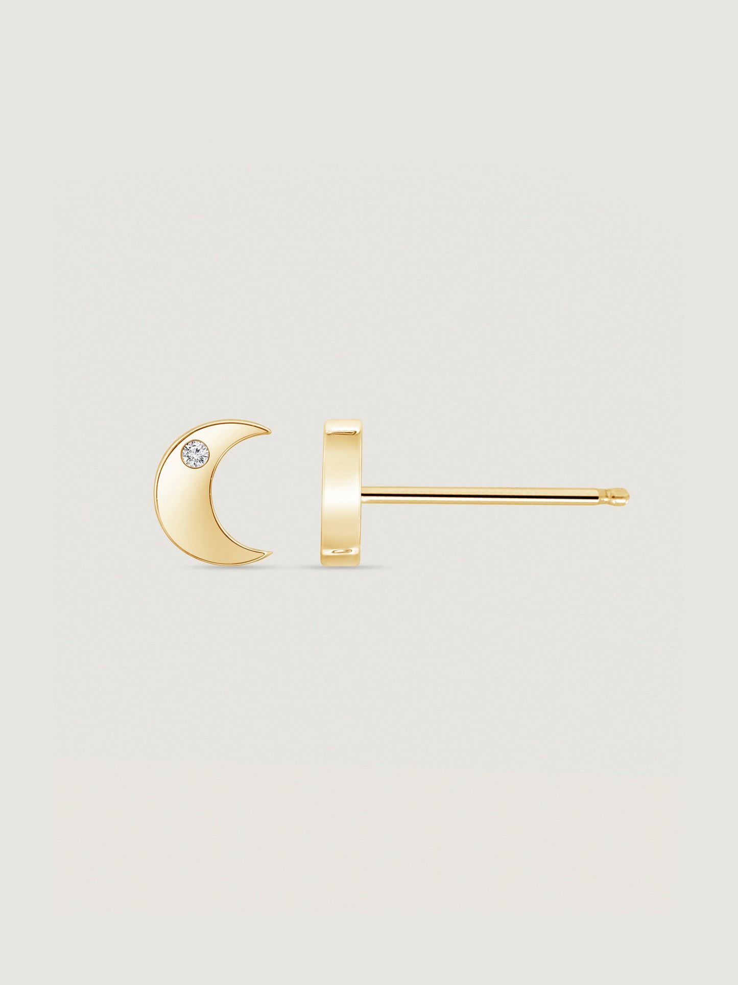 Marilyn Monroe Moon Stud Earrings