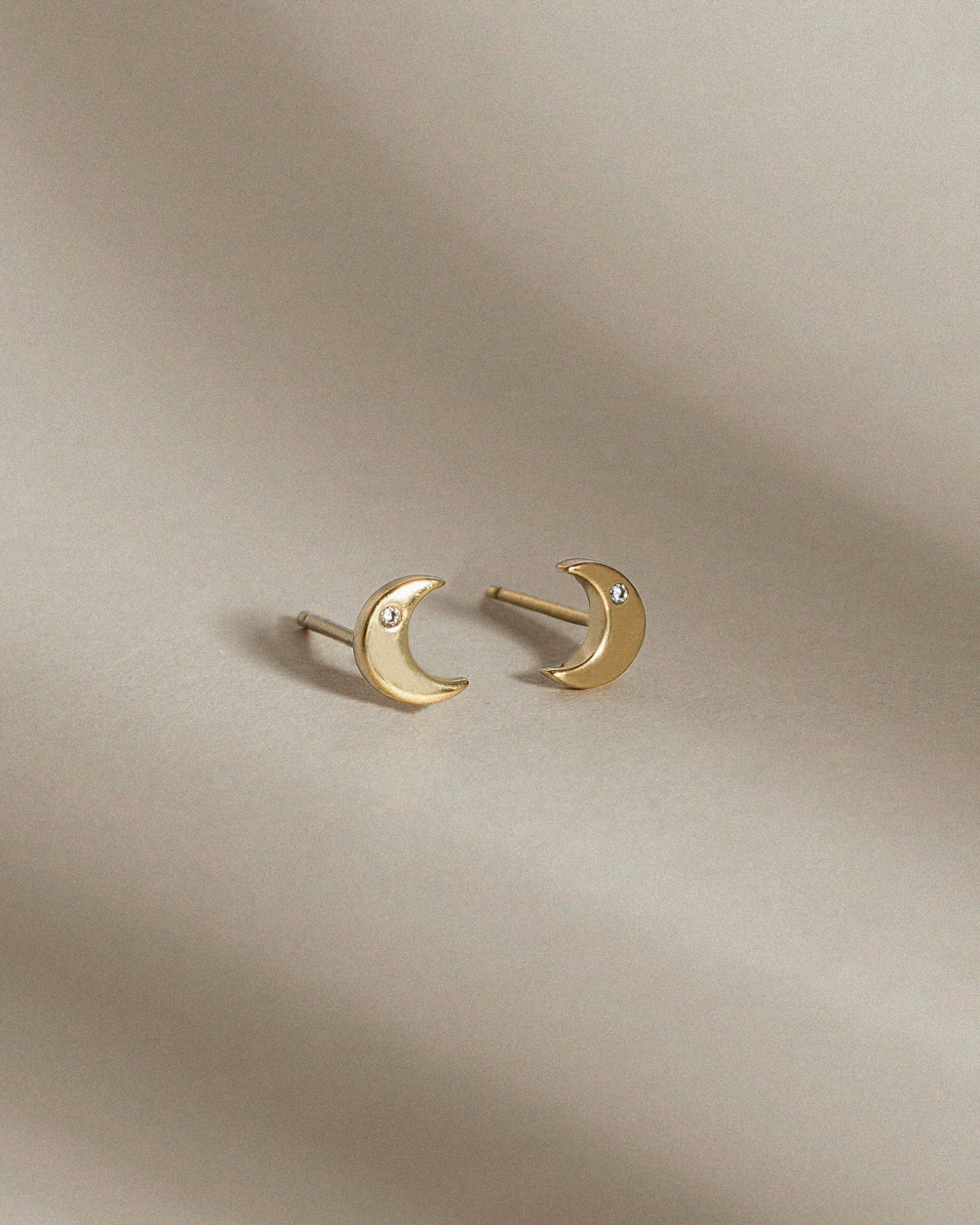 Marilyn Monroe Moon Stud Earrings