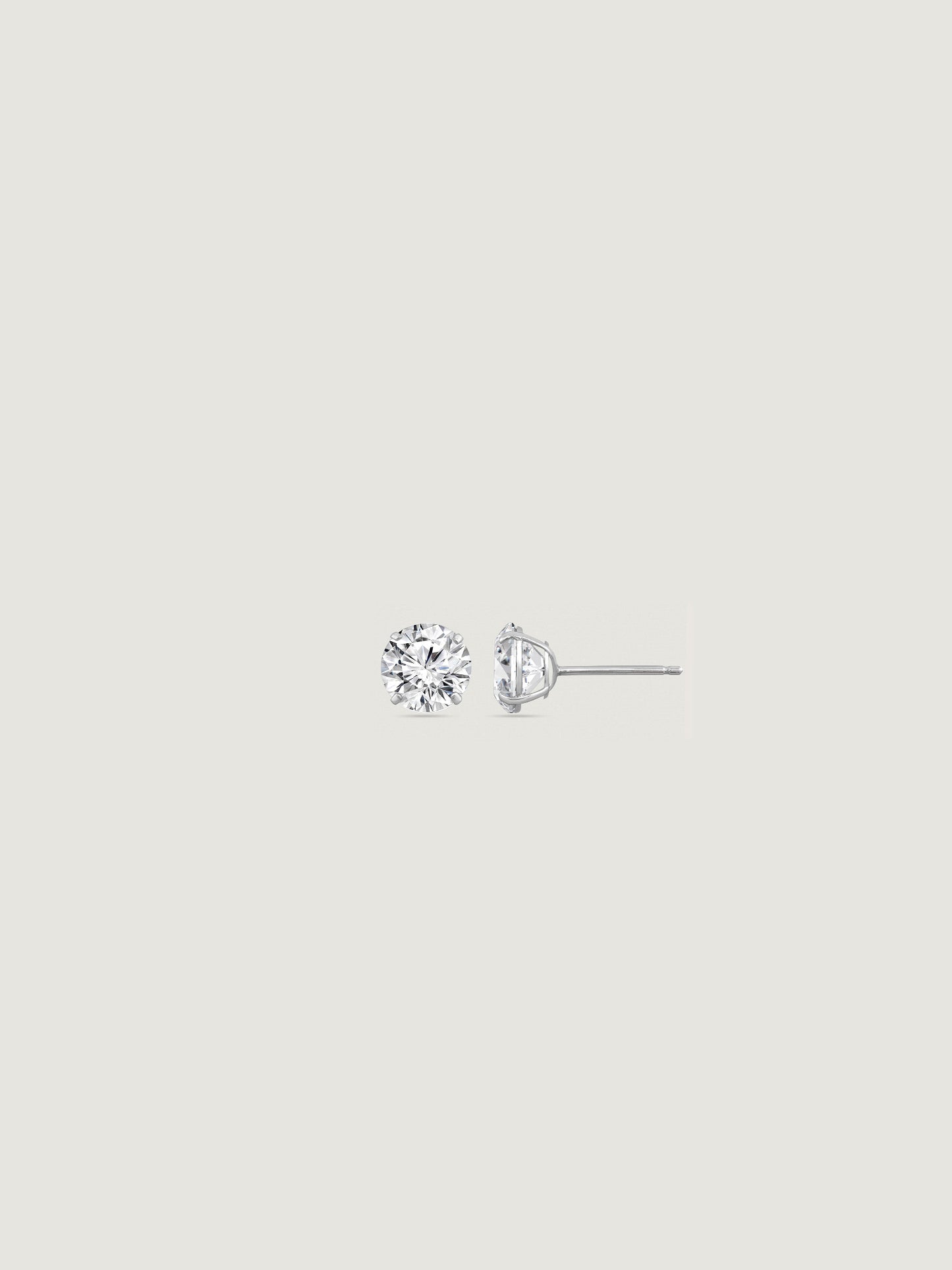 14K Solid Gold Stud Earrings