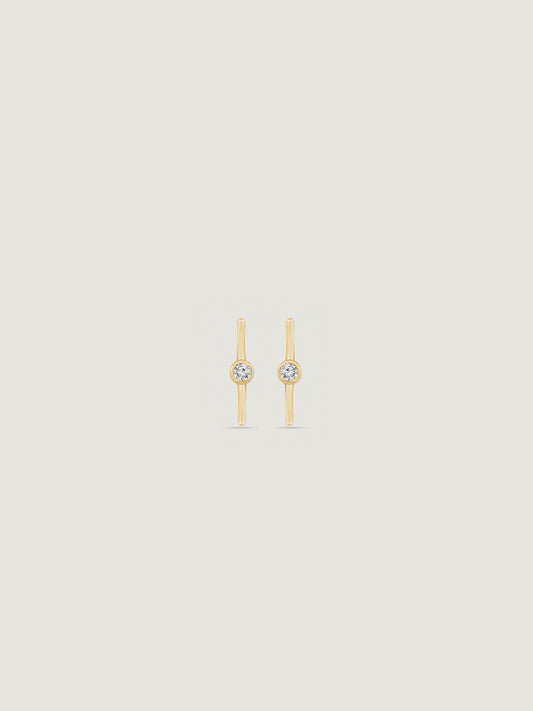 Bar Stud Earrings