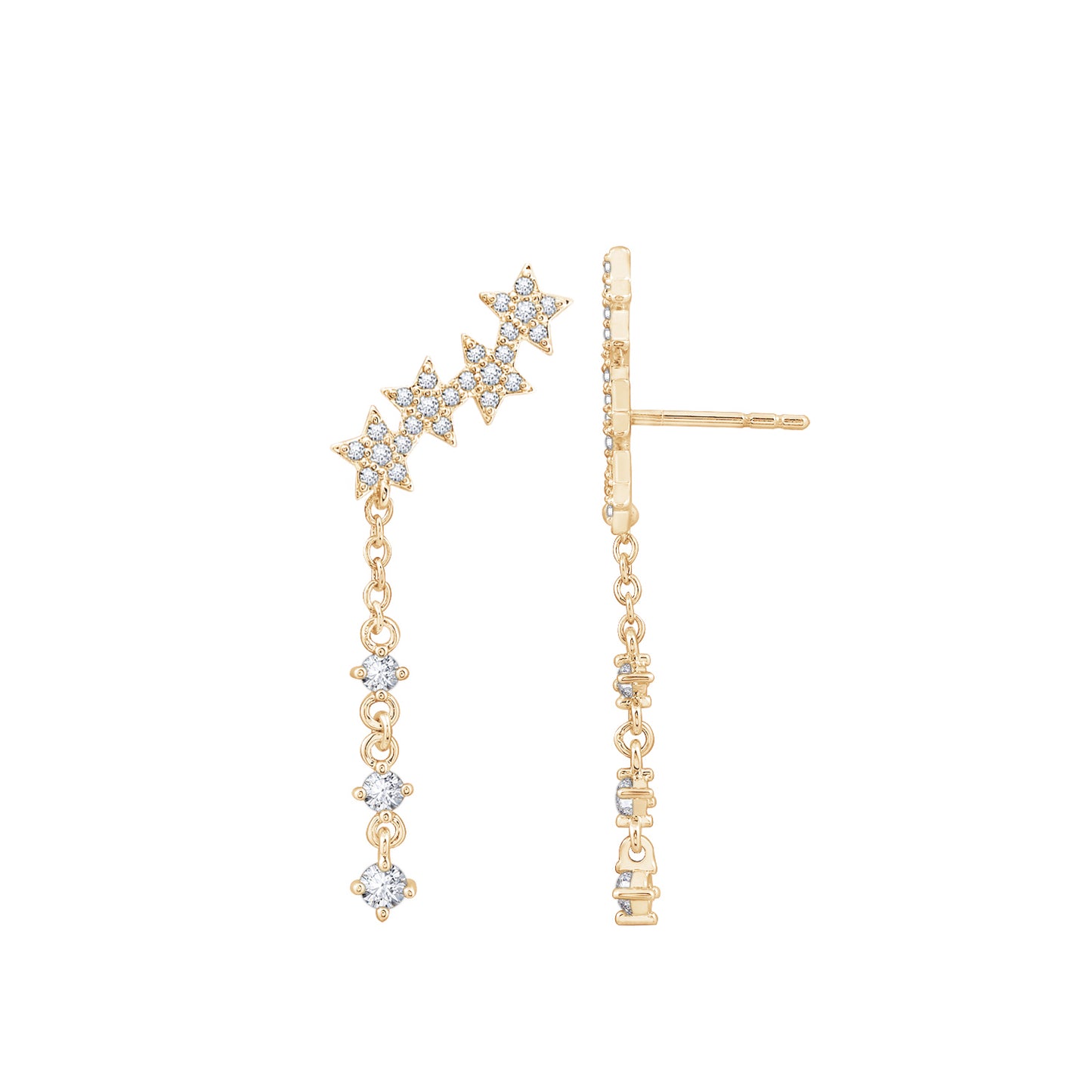 Starburst Dangle Earrings