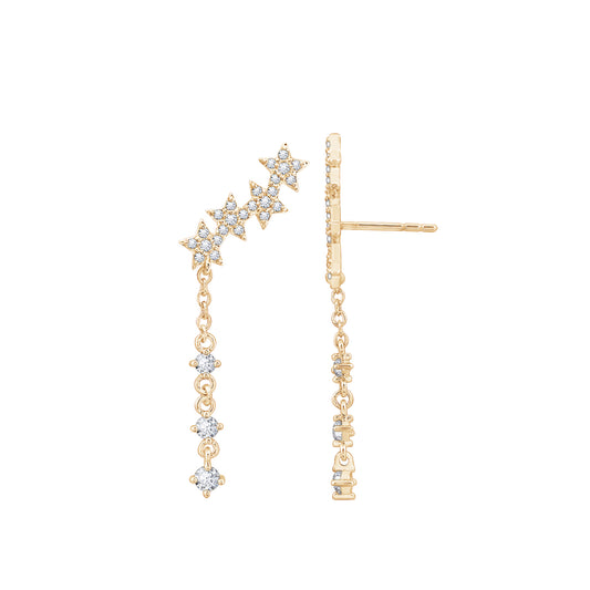 Starburst Dangle Earrings
