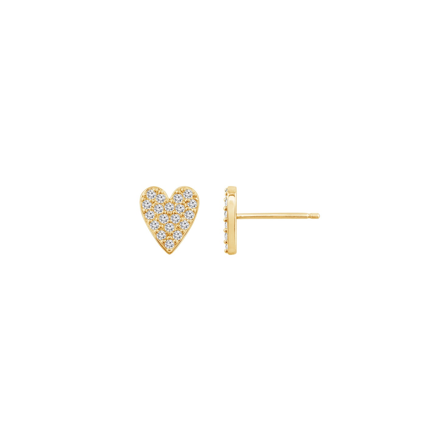 Marilyn Monroe Heart Earrings
