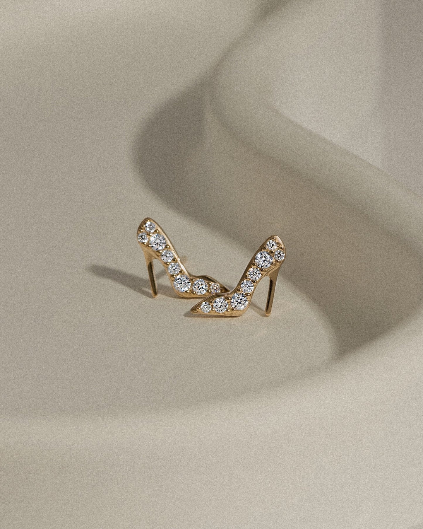 Marilyn Monroe High Heel Stud Earrings