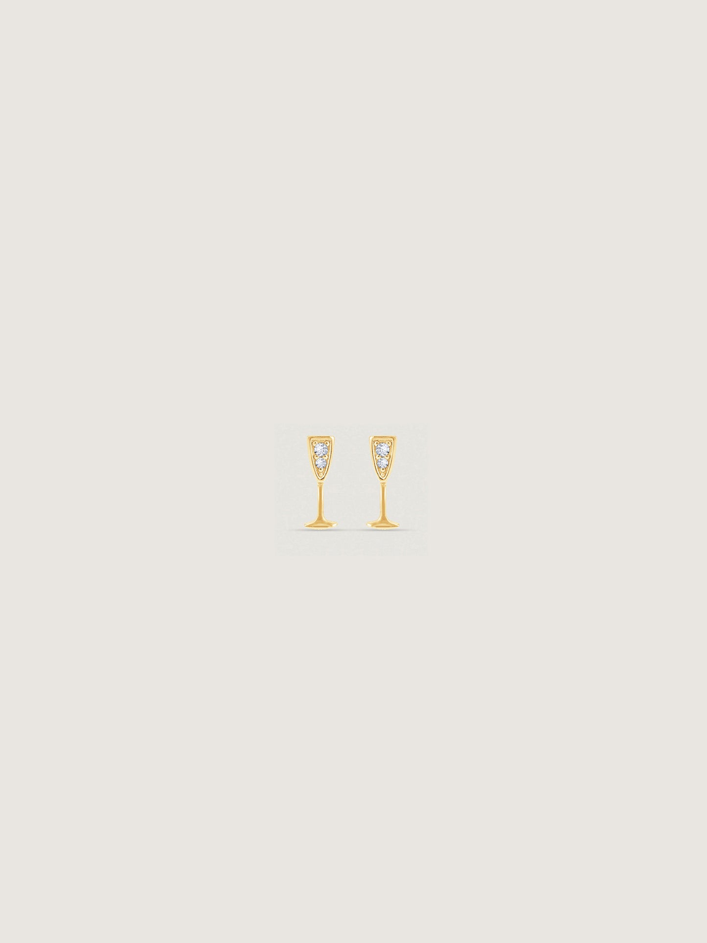 Marilyn Monroe Cocktail Glass Earrings