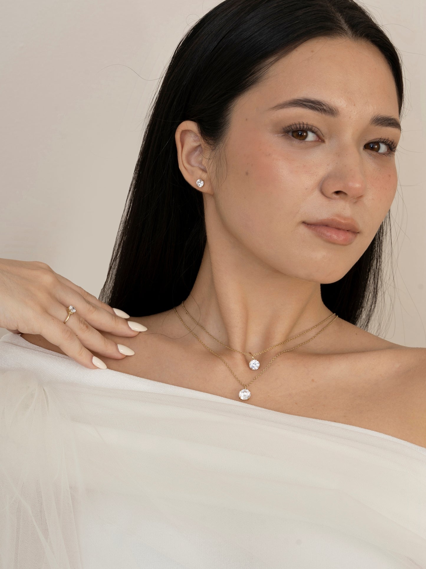 Diamonbliss Lab-Grown Diamond 1.0 cttw Round Solitaire Earrings