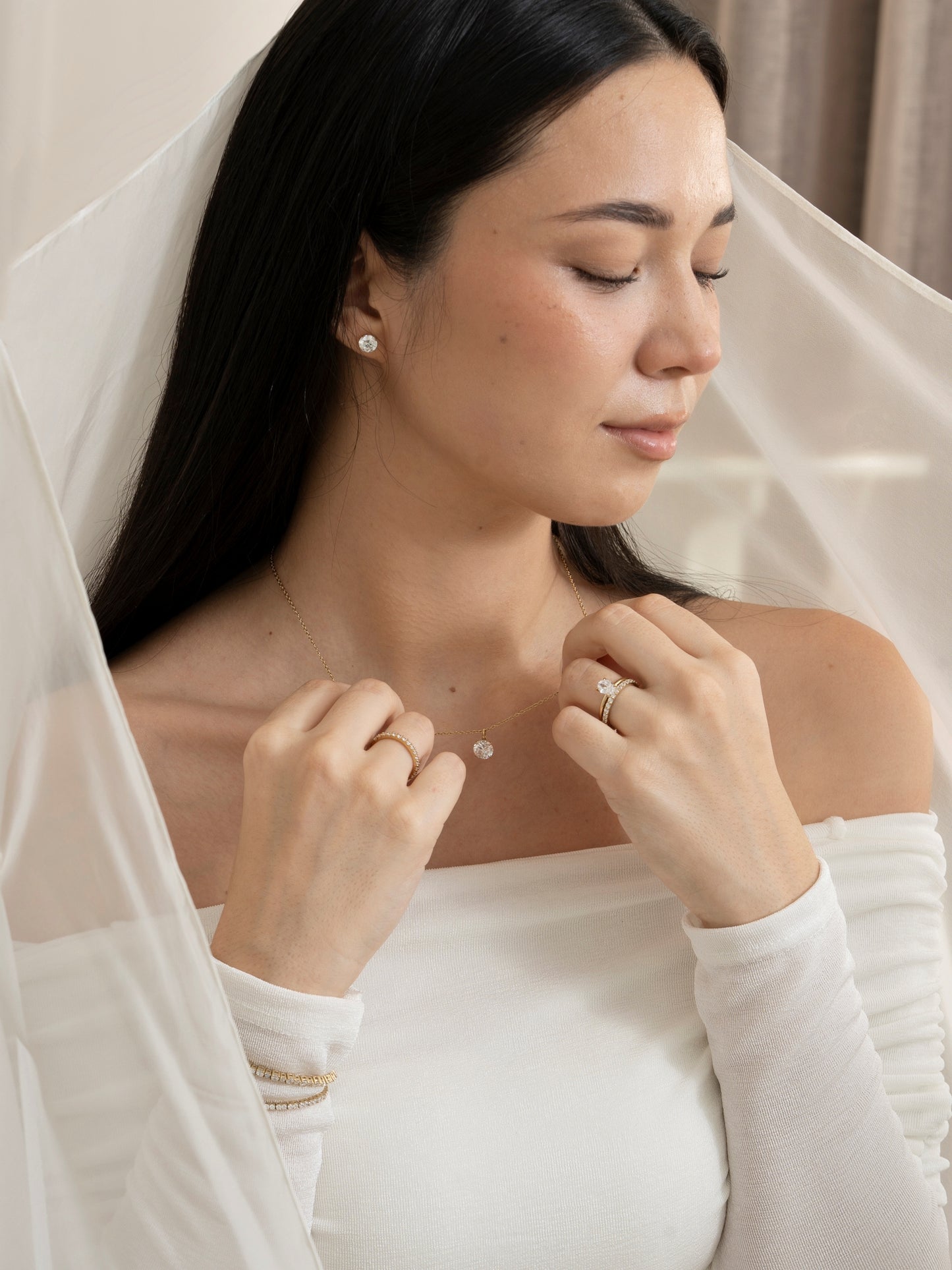 Diamonbliss Lab-Grown Diamond 2.0 cttw Round Solitaire Earrings