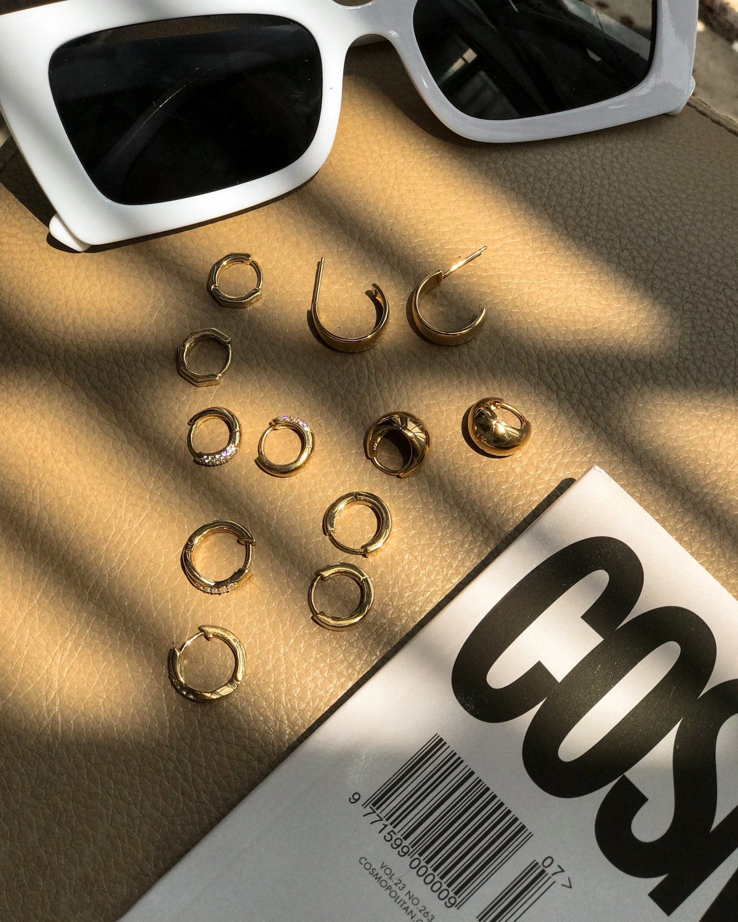 Marilyn Monroe Chunky Hoop Earrings