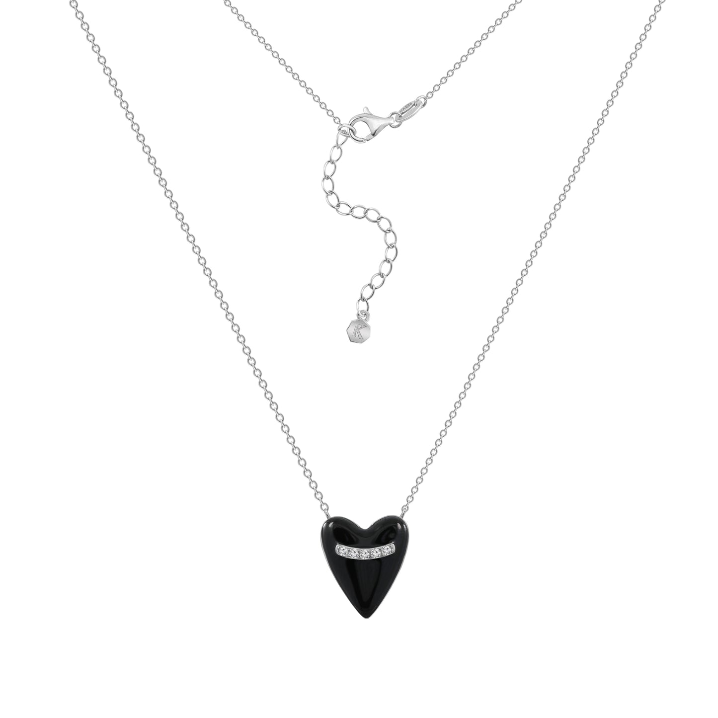Puffy Heart Necklace