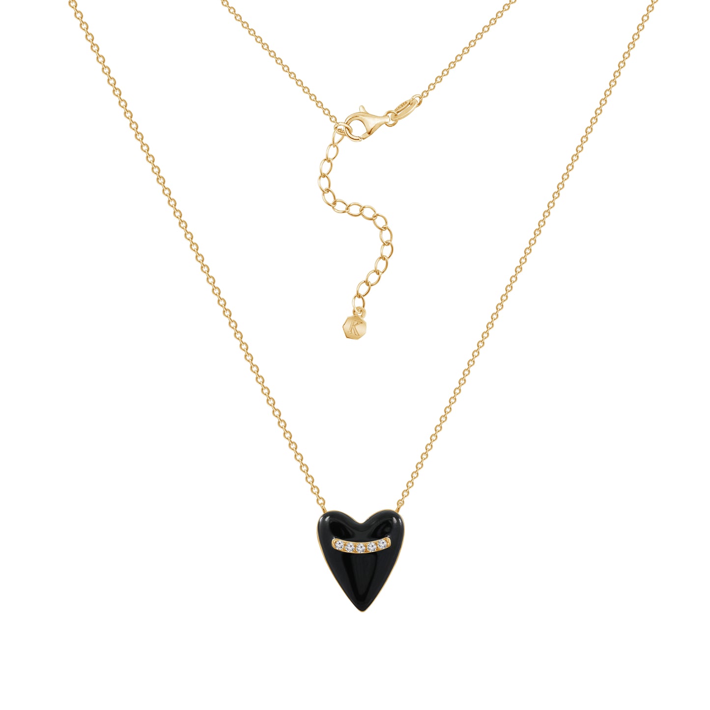 Puffy Heart Necklace
