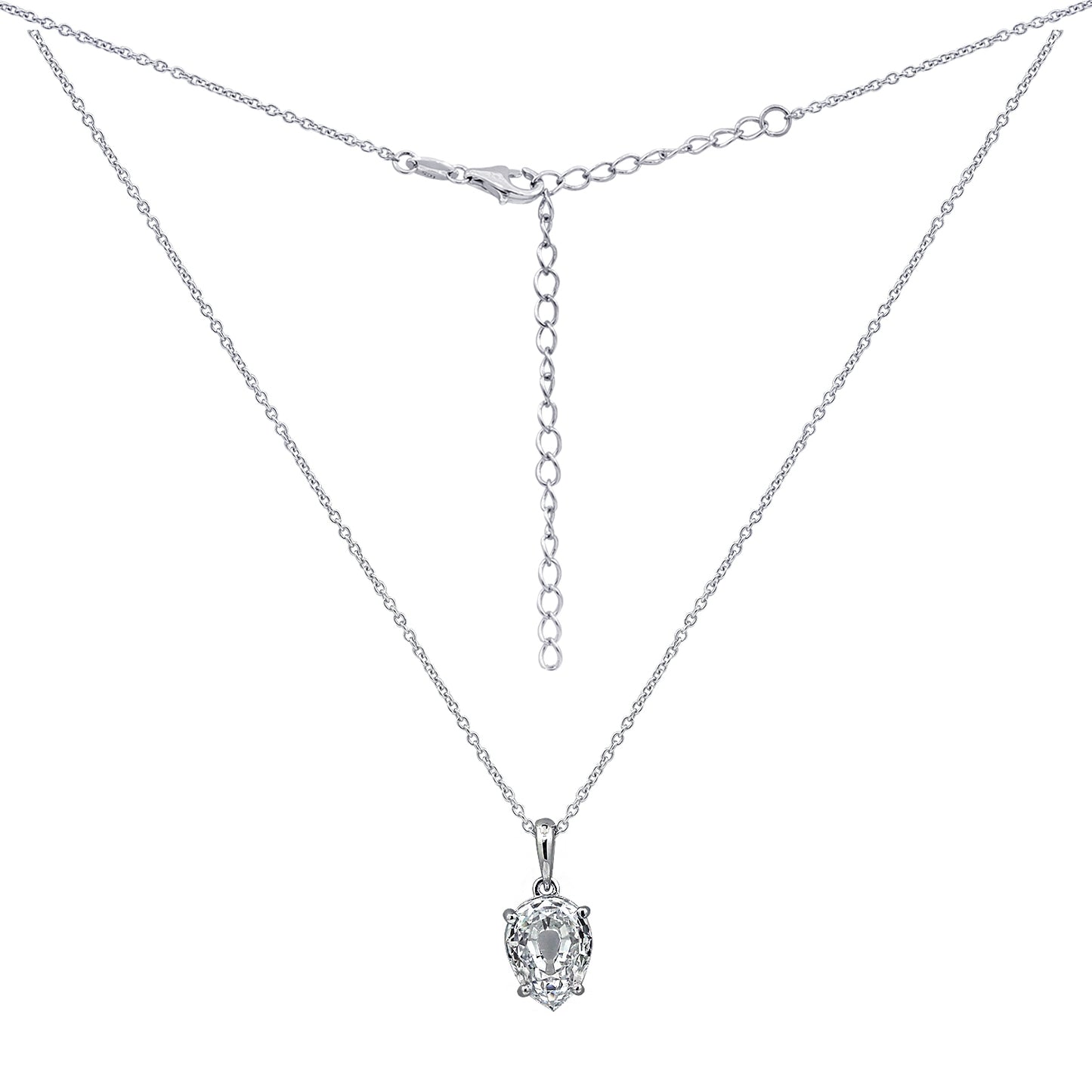 Diamonbliss Marilyn Pear-Shaped Necklace