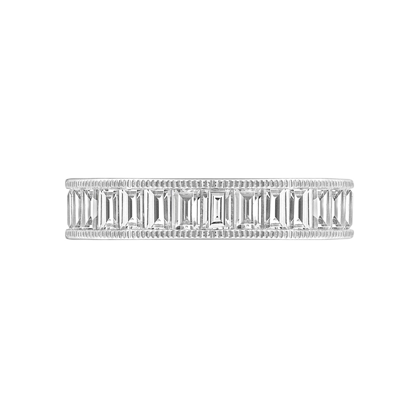 Marilyn Monroe Baguette Eternity Ring