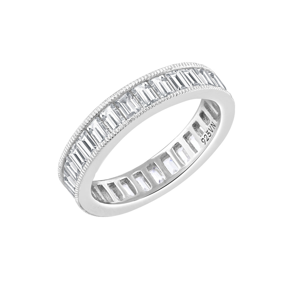 Marilyn Monroe Baguette Eternity Ring