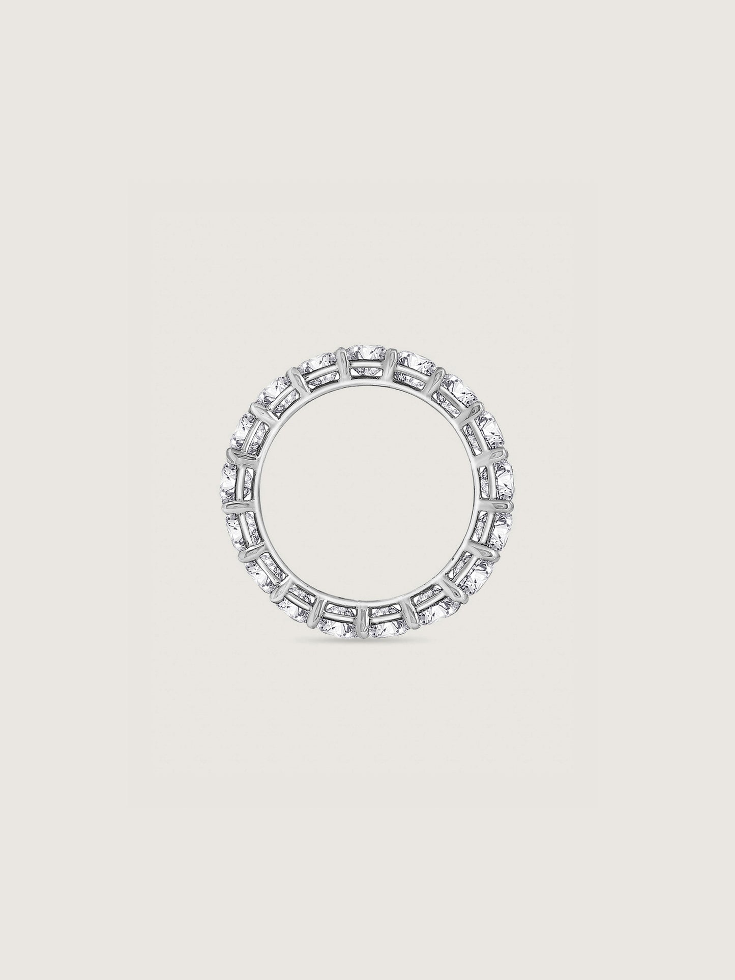 Marilyn Monroe Emerald Cut Eternity Ring