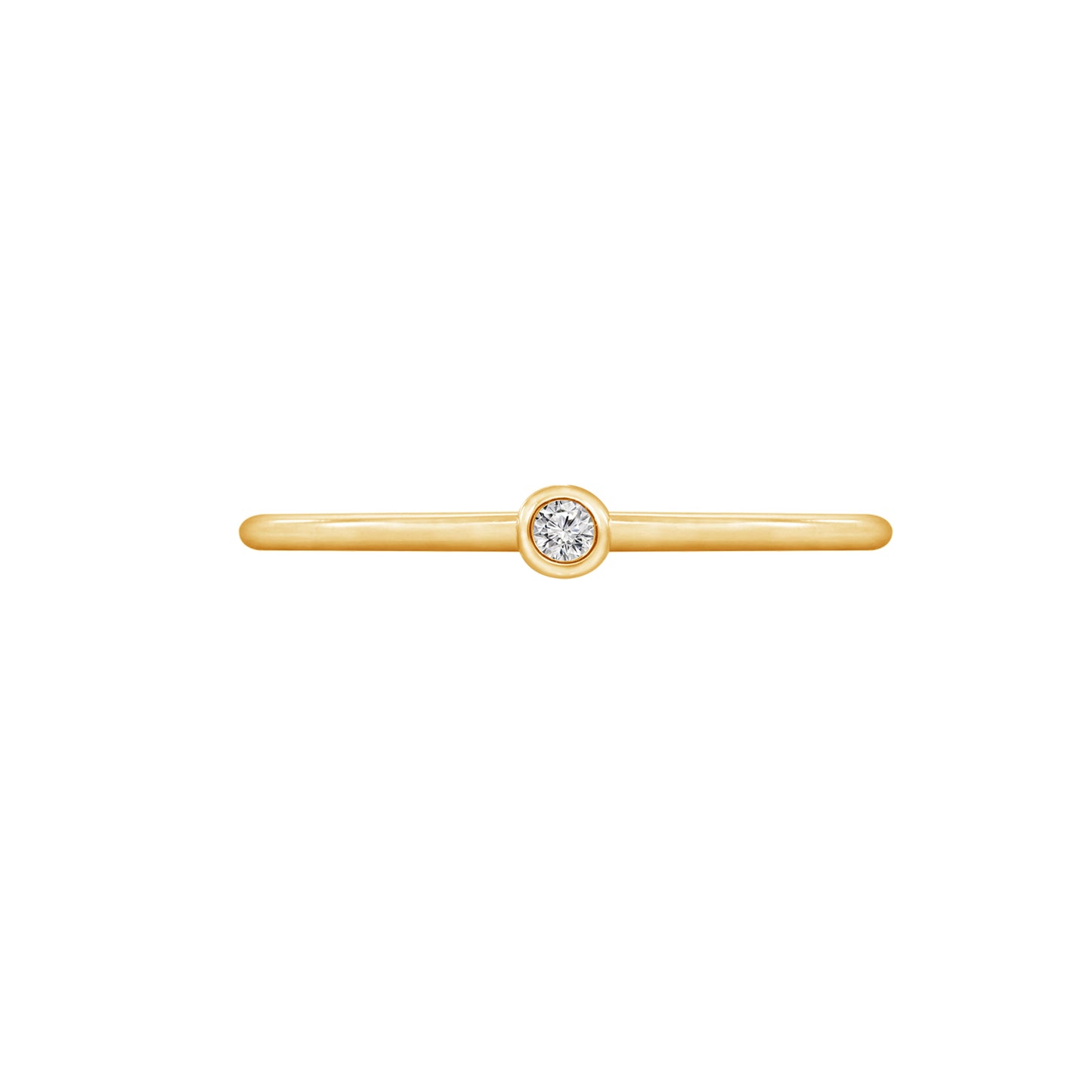 Solo Bezel Ring