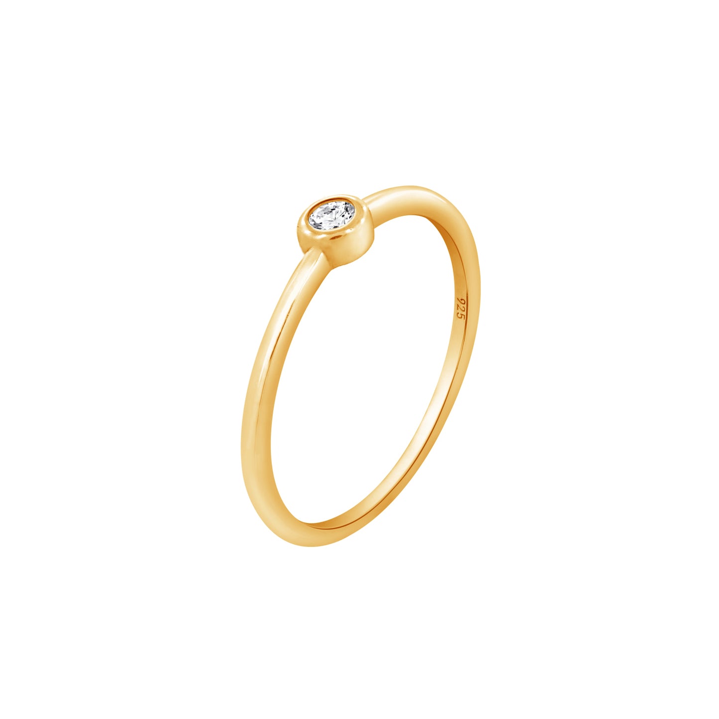 Solo Bezel Ring