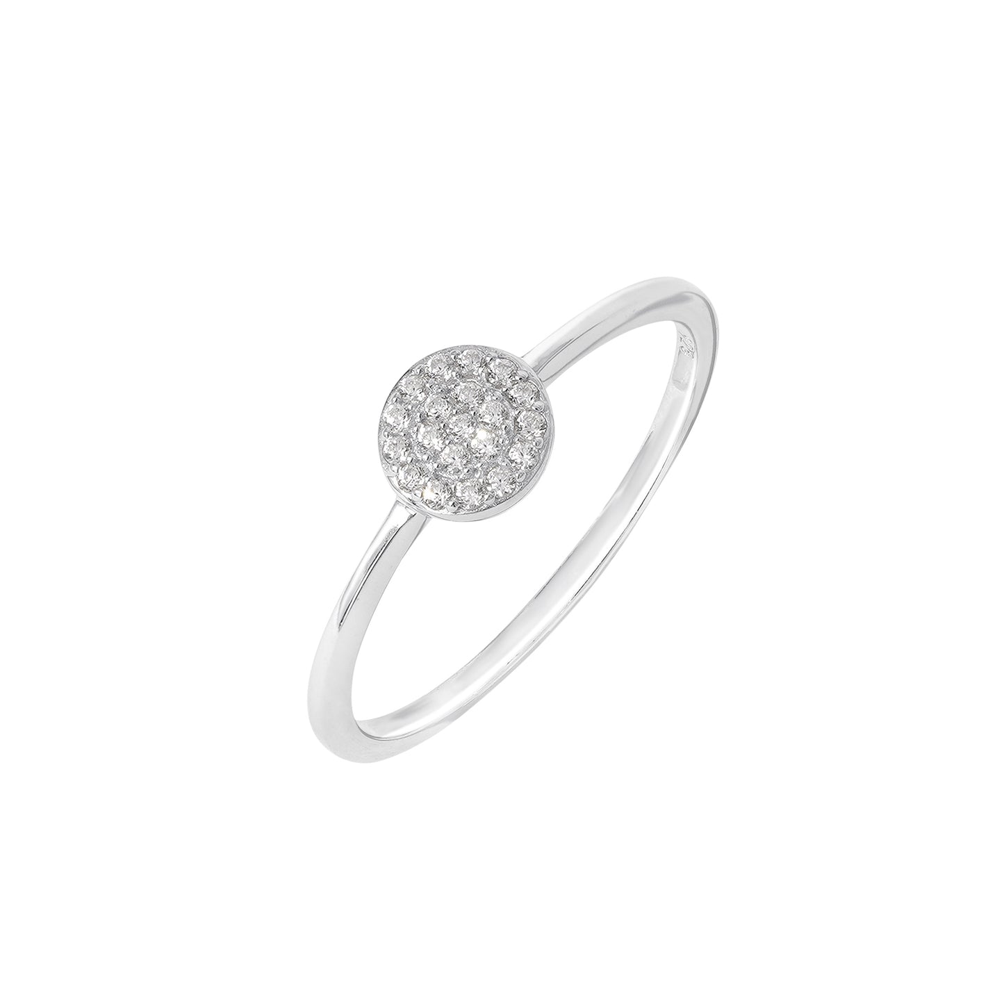Diamonbliss Pave Dainty Ring