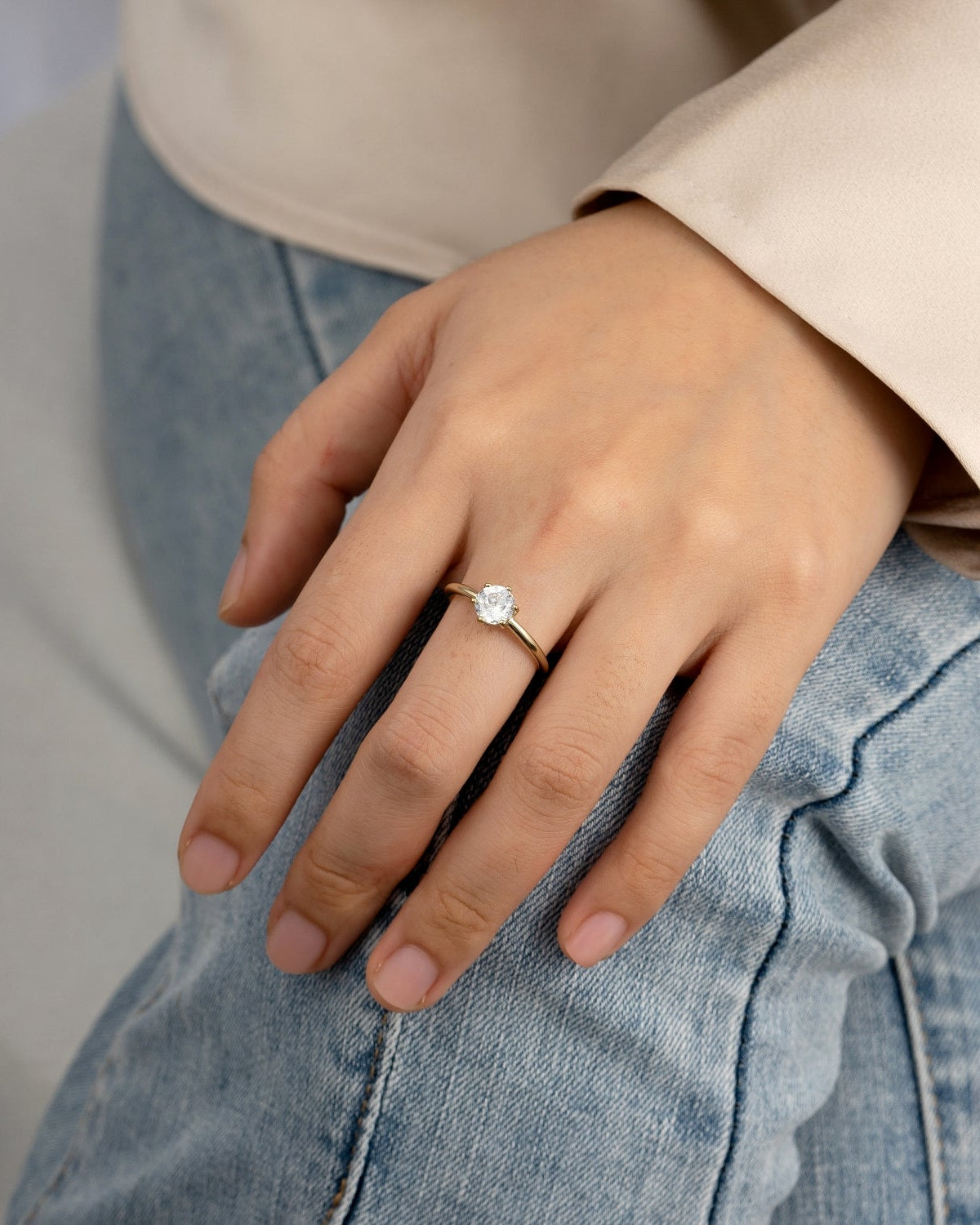 14K Solid Gold Ring