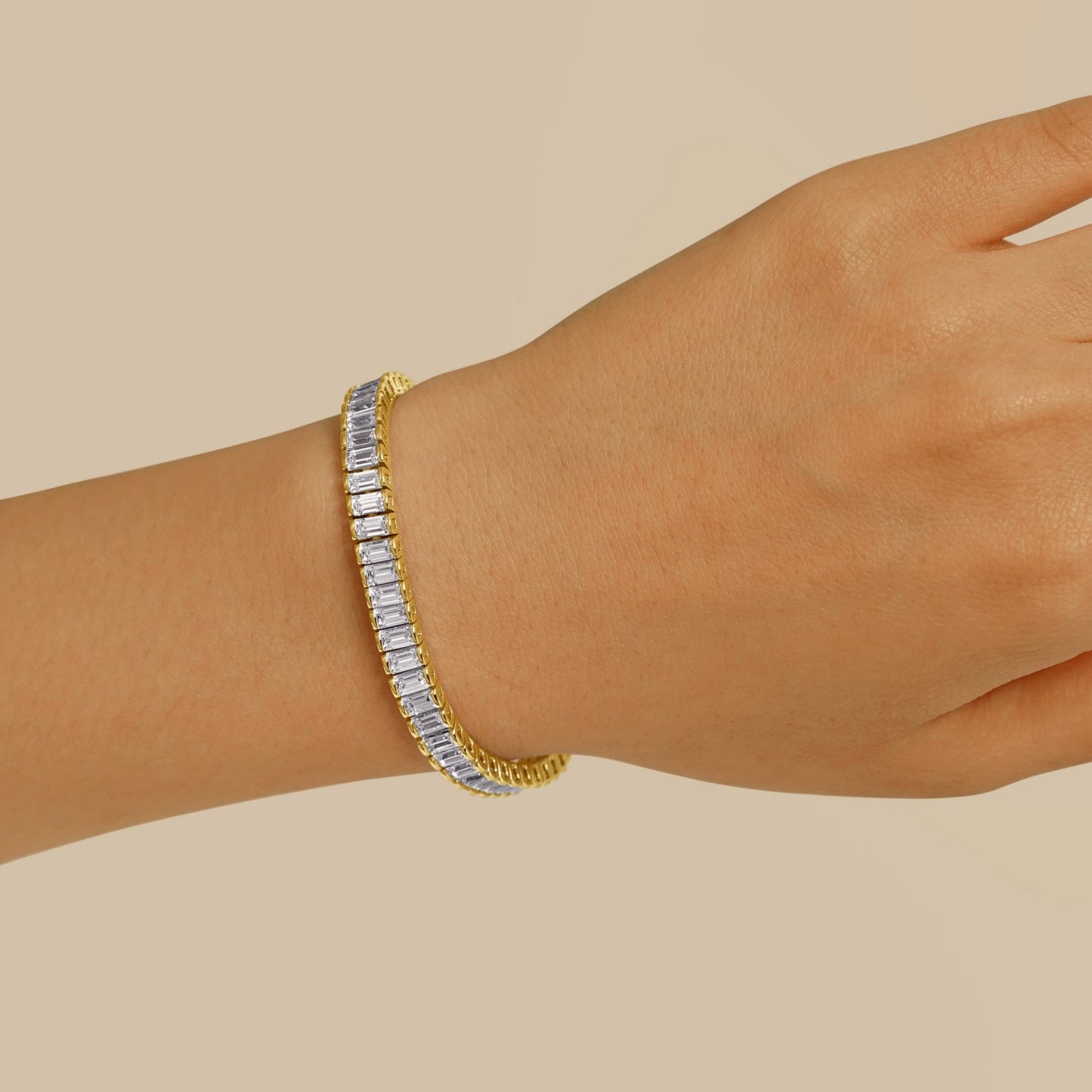 Baguette Tennis Bracelet