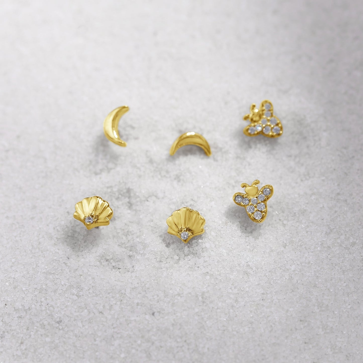 Summer Minimal Earrings Set