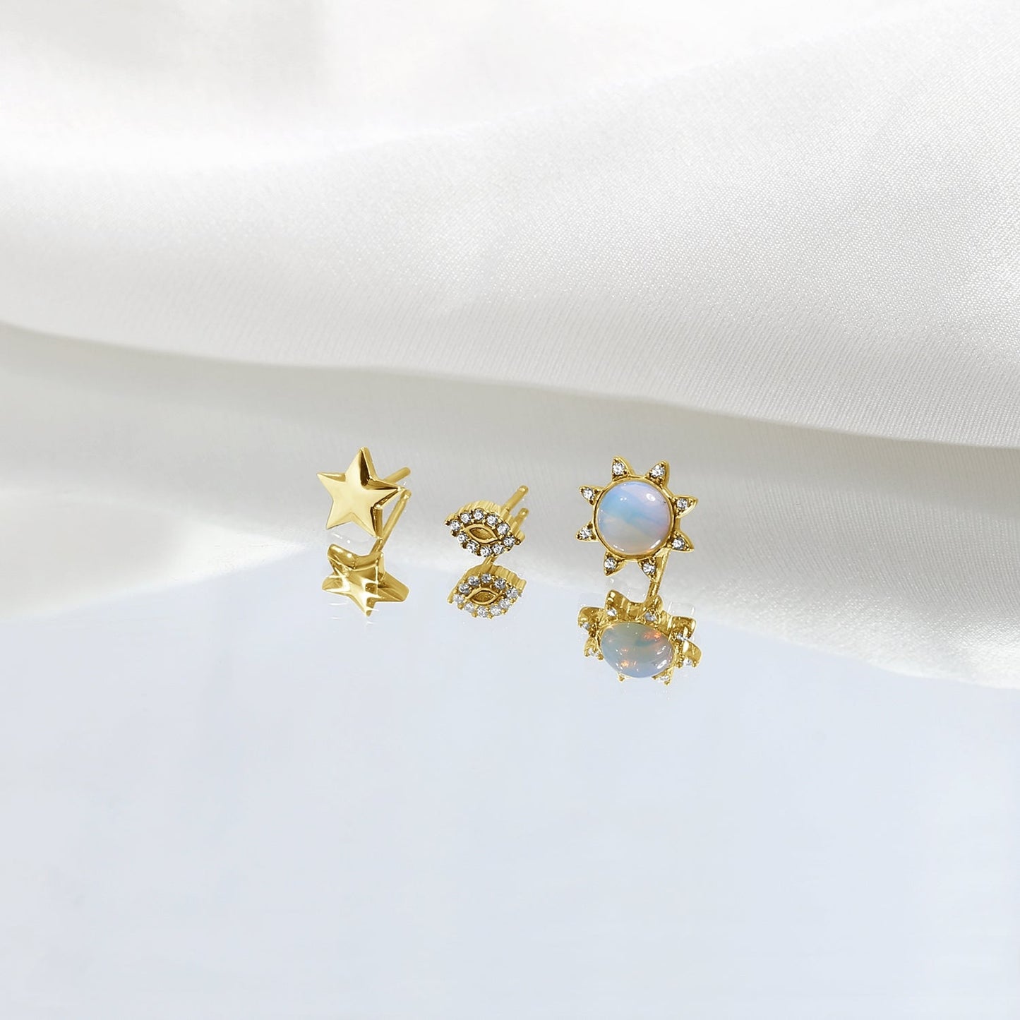 Summer Minimal Earrings Set