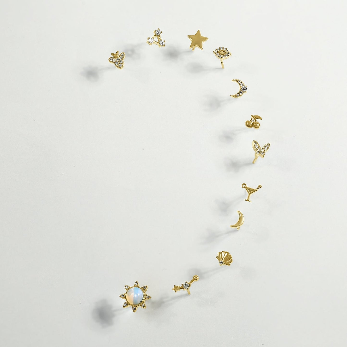 Summer Minimal Earrings Set