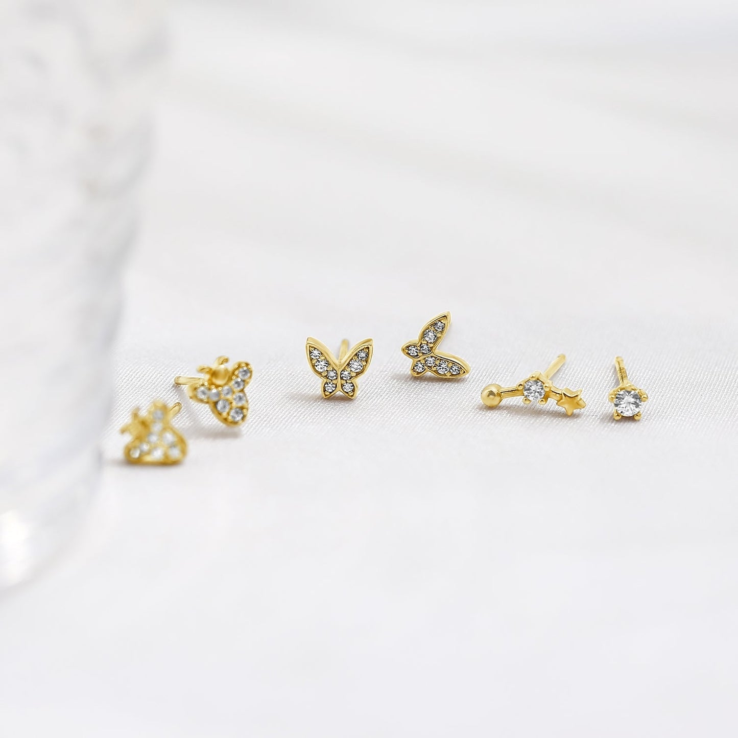 Summer Minimal Earrings Set