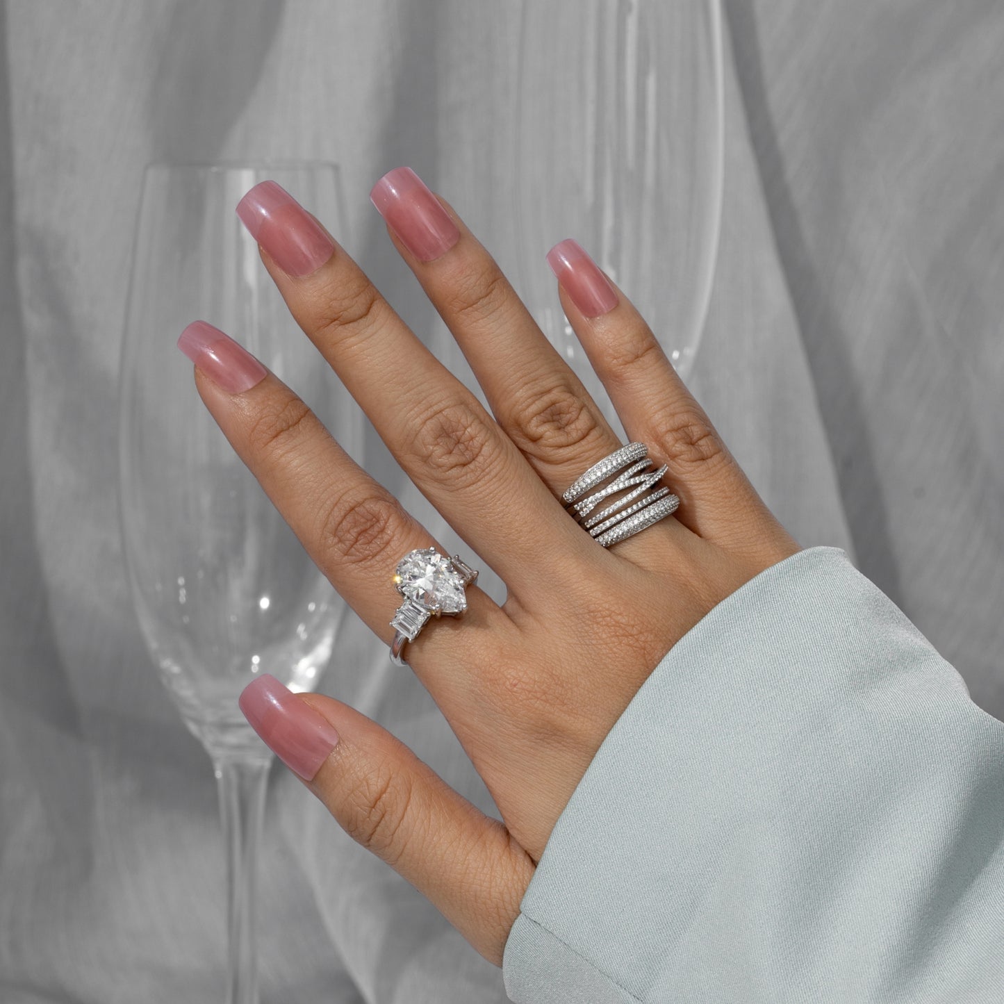 Crisscross Spiral Ring