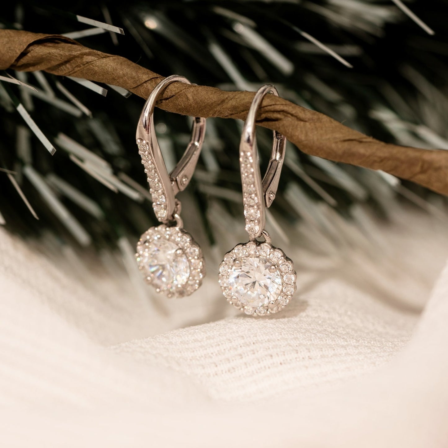 Dangle Leverback Earrings