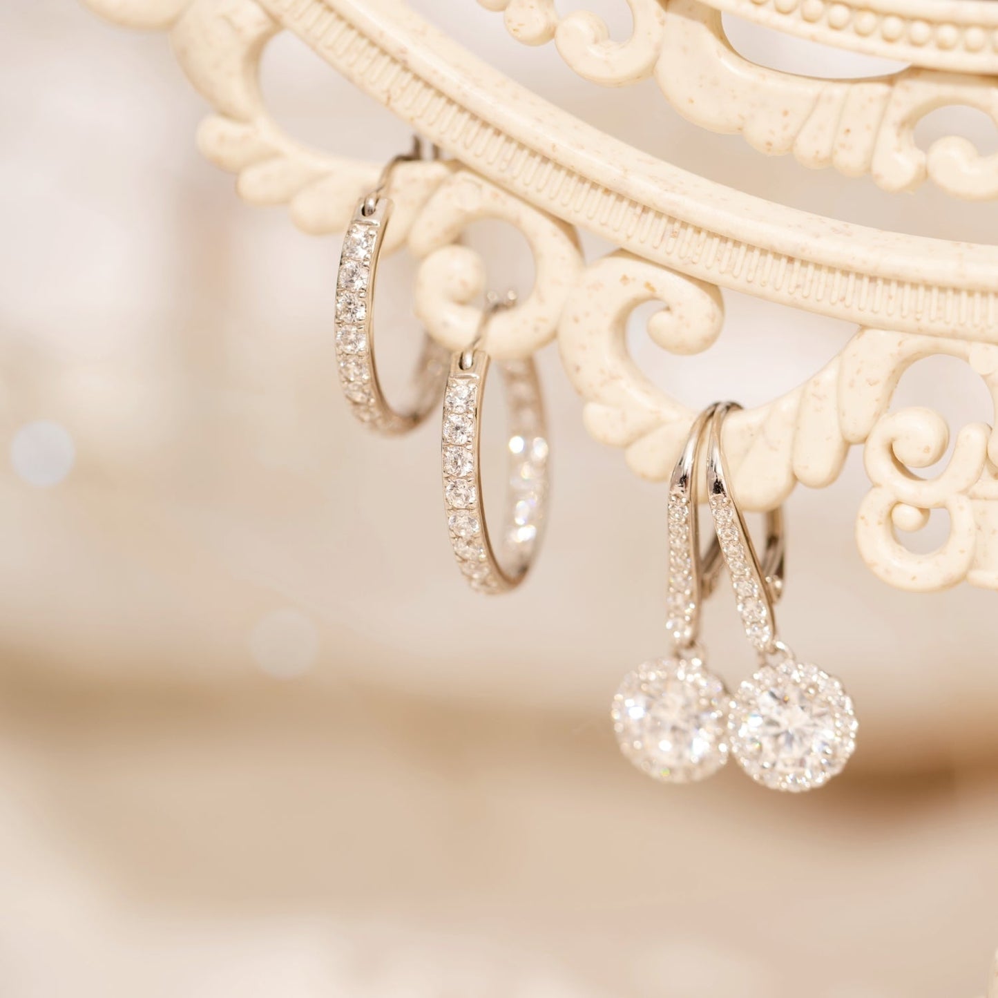 Dangle Leverback Earrings