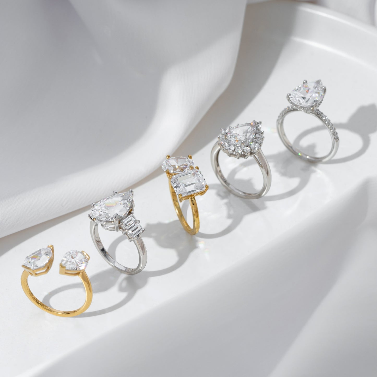 Asymmetrical Open Ring