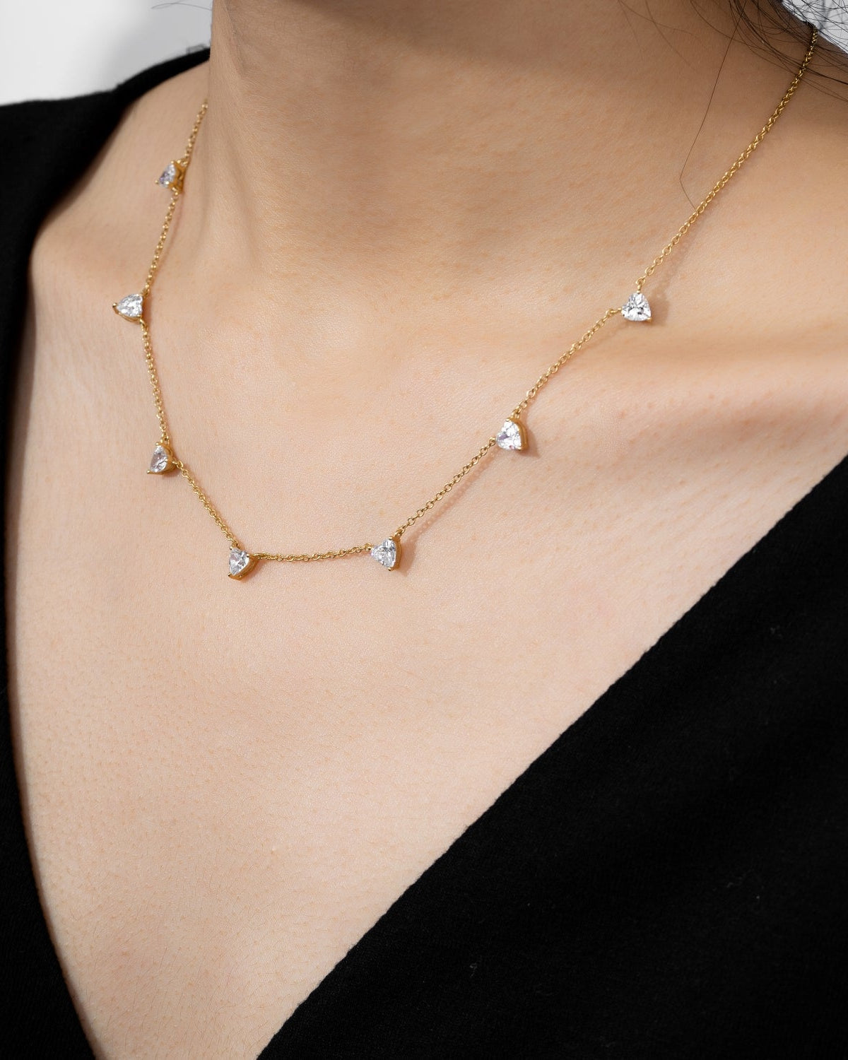 Heart Station Necklaces