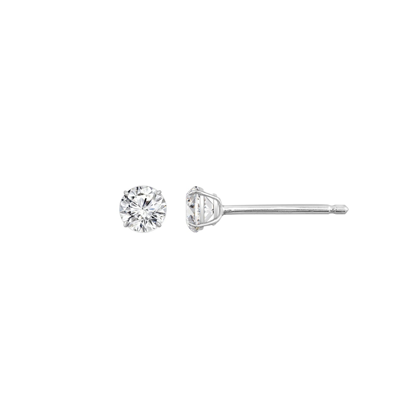 10K Solid Gold Stud Earrings