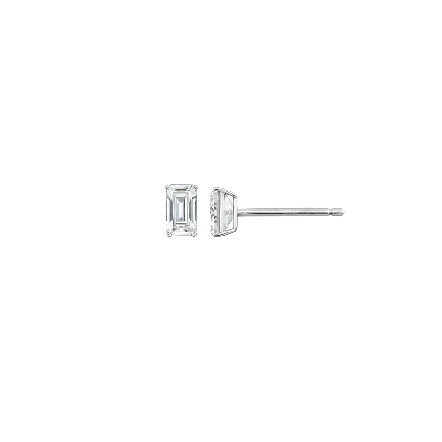 10K Solid Gold Stud Earrings
