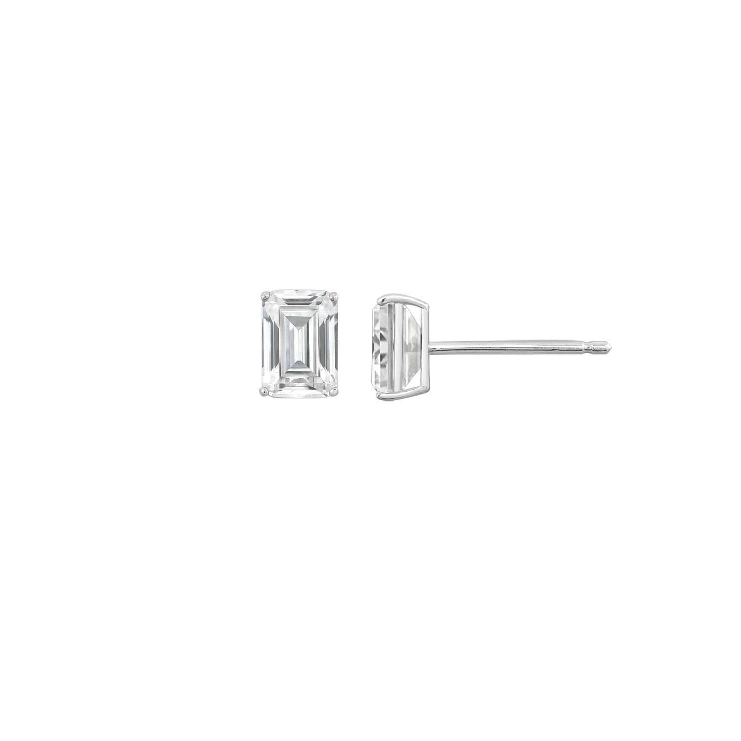 14K Solid Gold Stud Earrings