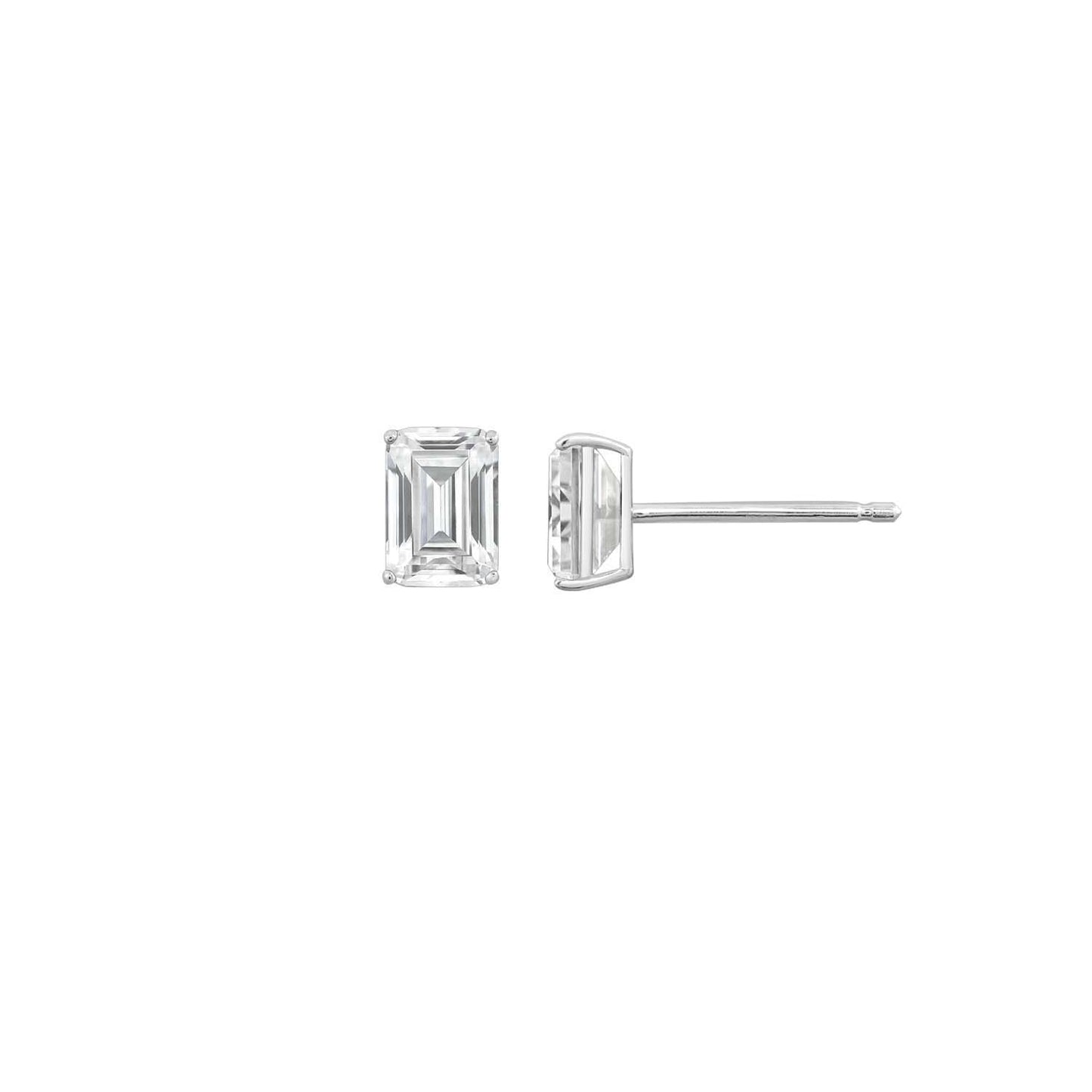 10K Solid Gold Stud Earrings