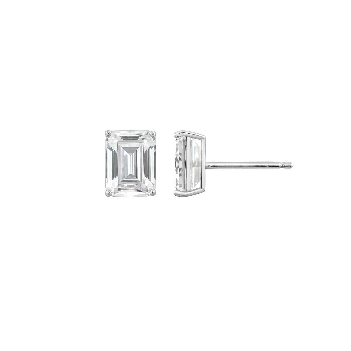 10K Solid Gold Stud Earrings