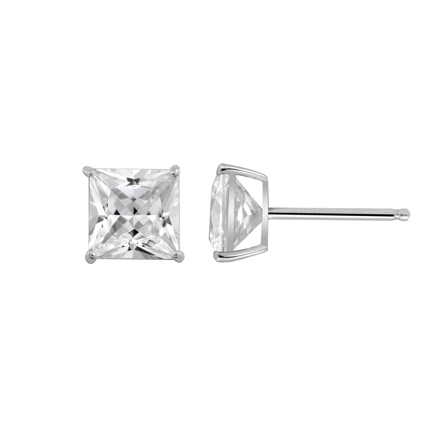 10K Solid Gold Stud Earrings