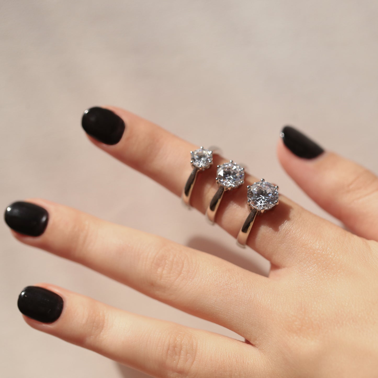 Classic Round Solitaire Ring