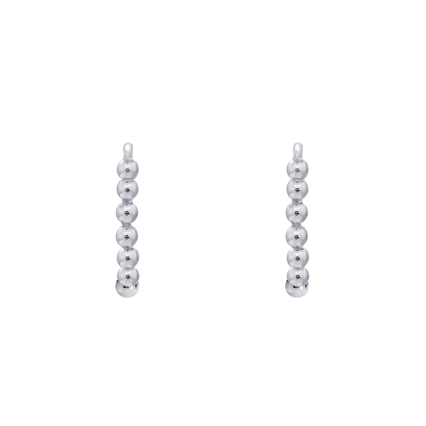 Ball Huggie Hoop Earrings