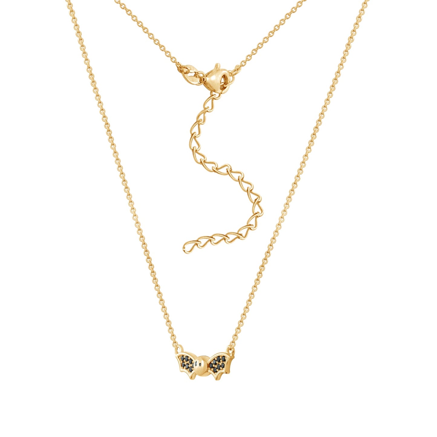 Halloween Bat Pendant Necklace
